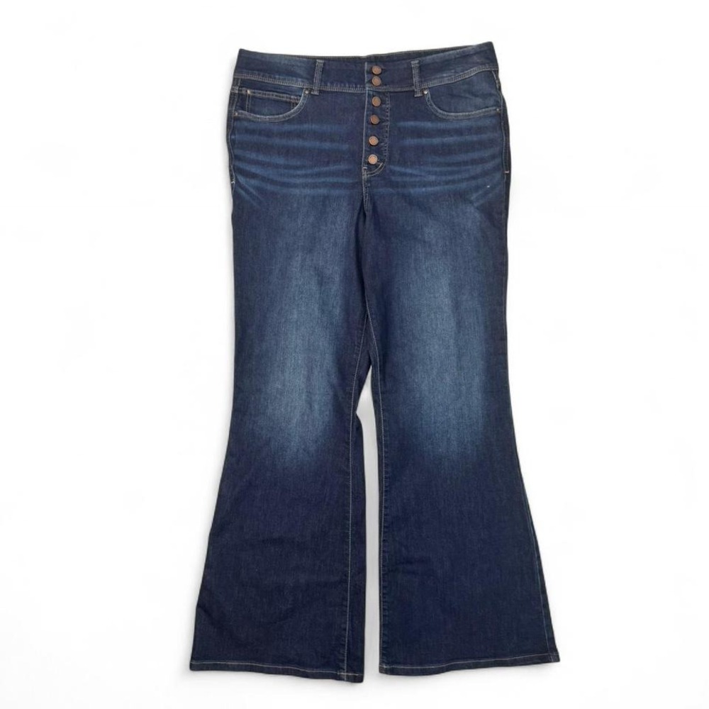 Maurice's Everflex high-rise flare‎ jeans